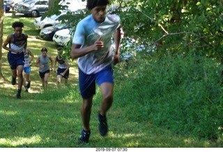 Curtis Arboretum - Cheltenham XC alumni race - hill at two miles