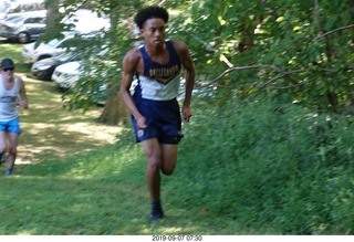 Curtis Arboretum - Cheltenham XC alumni race - hill at two miles