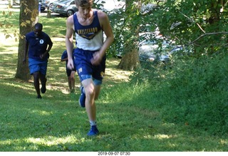 Curtis Arboretum - Cheltenham XC alumni race - hill at two miles