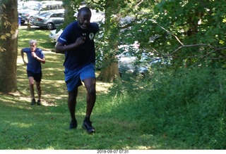 Curtis Arboretum - Cheltenham XC alumni race - hill at two miles