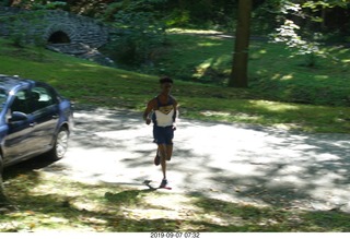 Curtis Arboretum - Cheltenham XC alumni race - hill at two miles