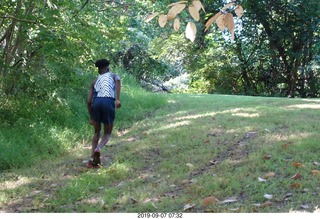 Curtis Arboretum - Cheltenham XC alumni race - hill at two miles - Mark V