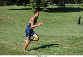 Curtis Arboretum - Cheltenham XC alumni race - hill at two miles