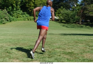 Curtis Arboretum - Cheltenham XC alumni race - finish