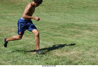 Curtis Arboretum - Cheltenham XC alumni race - finish