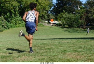 Curtis Arboretum - Cheltenham XC alumni race - finish - John D