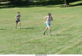 Curtis Arboretum - Cheltenham XC alumni race - finish