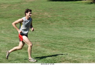 Curtis Arboretum - Cheltenham XC alumni race - finish