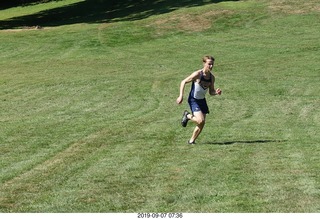 Curtis Arboretum - Cheltenham XC alumni race - finish