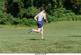 Curtis Arboretum - Cheltenham XC alumni race - finish