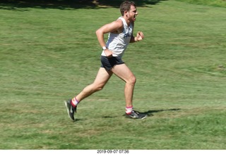 Curtis Arboretum - Cheltenham XC alumni race - finish