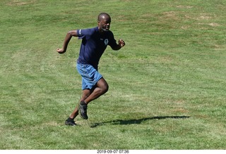 Curtis Arboretum - Cheltenham XC alumni race - finish - Mark G