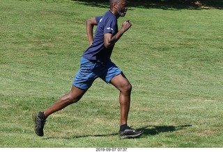 Curtis Arboretum - Cheltenham XC alumni race - finish - Mark G