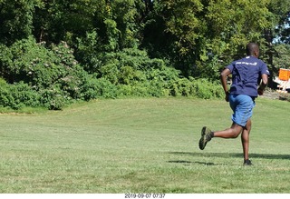 Curtis Arboretum - Cheltenham XC alumni race - finish - Mark G