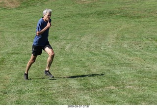 Curtis Arboretum - Cheltenham XC alumni race - finish - Mark V
