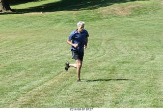 Curtis Arboretum - Cheltenham XC alumni race - finish - Mark V