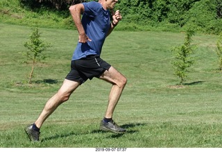 Curtis Arboretum - Cheltenham XC alumni race - finish - Mark G