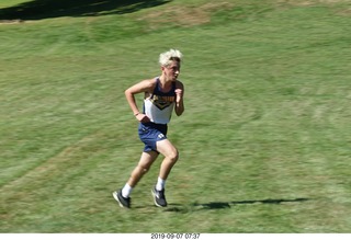 Curtis Arboretum - Cheltenham XC alumni race - finish - Mark V