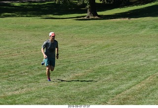 Curtis Arboretum - Cheltenham XC alumni race - finish - Mark V