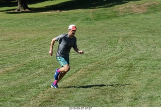 Curtis Arboretum - Cheltenham XC alumni race - finish - Dan S