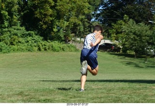 Curtis Arboretum - Cheltenham XC alumni race - finish