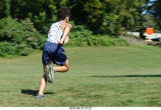 Curtis Arboretum - Cheltenham XC alumni race - finish