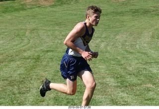 Curtis Arboretum - Cheltenham XC alumni race - finish - Dan S