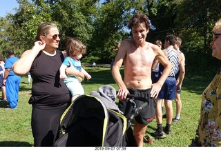 Curtis Arboretum - Cheltenham XC alumni race - finish