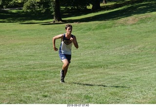 Curtis Arboretum - Cheltenham XC alumni race - finish