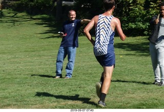 Curtis Arboretum - Cheltenham XC alumni race - finish