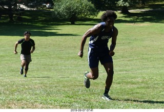 Curtis Arboretum - Cheltenham XC alumni race - finish