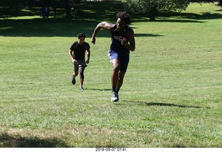Curtis Arboretum - Cheltenham XC alumni race - finish