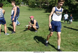 Curtis Arboretum - Cheltenham XC alumni race - finish