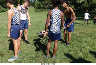 Curtis Arboretum - Cheltenham XC alumni race - finish