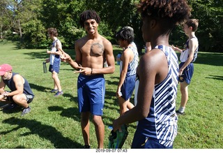 Curtis Arboretum - Cheltenham XC alumni race - finish