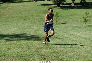 Curtis Arboretum - Cheltenham XC alumni race - finish