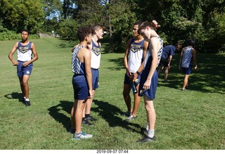 Curtis Arboretum - Cheltenham XC alumni race - finish