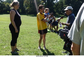 Curtis Arboretum - Cheltenham XC alumni race - finish