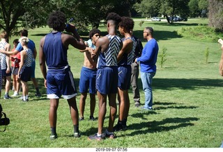 Curtis Arboretum - Cheltenham XC alumni race - finish