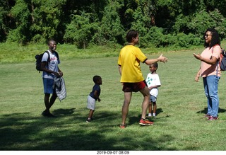 Curtis Arboretum - Cheltenham XC alumni race - Adam A and family