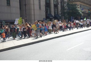Philadelphia Climate-Change protest march