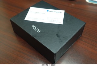 Oticon hearing aids box