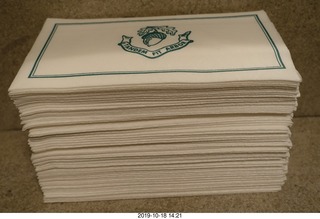 Philadelphia - Acorn Club - napkins