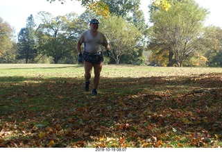 Curtis Arboretum run + Adam