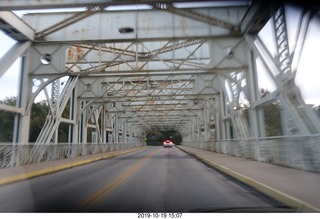 Chile - Santiago park - morning run - bridge