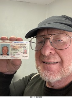 Adam and driver's license