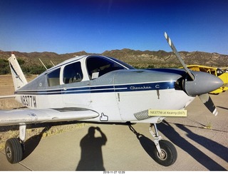 N8377W picture with my shadow