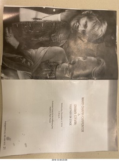 Scottsdale Arts - Shawn Colvin and Mary Chapin Carpenter - program