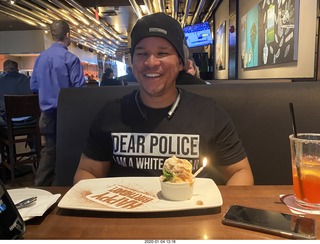 birthday wrapping paper + Spirograph