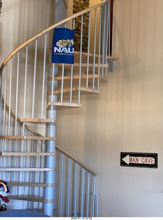 Flagstaff FLG Wiseman Aviation - MAN CAVE sign